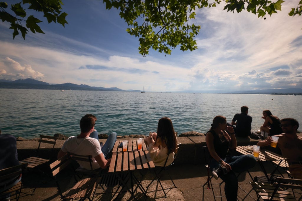 Les terrasses ouvertes toute l'année à Lausanne